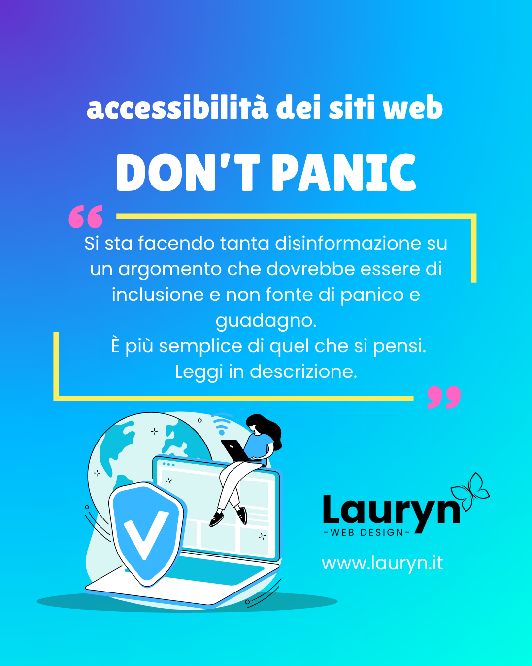 Scopri da solo se rientri negli obblighi di accessibilità per i siti web